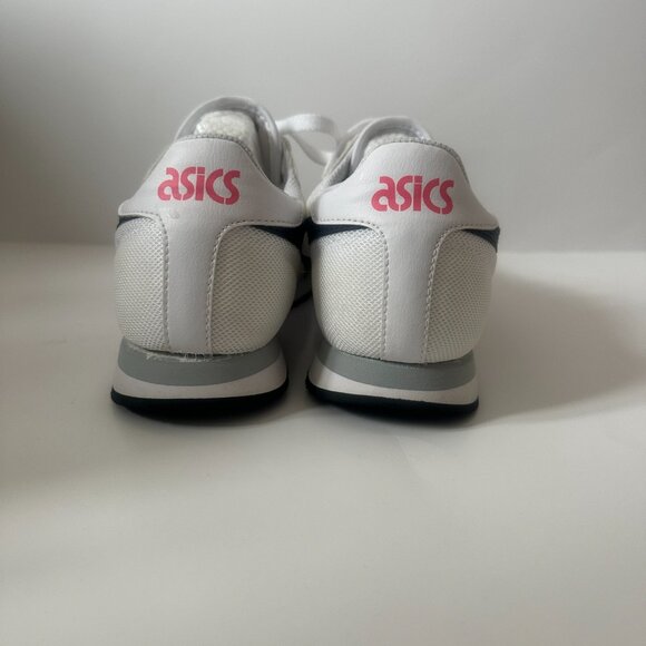 Asics White Sneakers with Pink and Black Accents - Picture 9 of 12